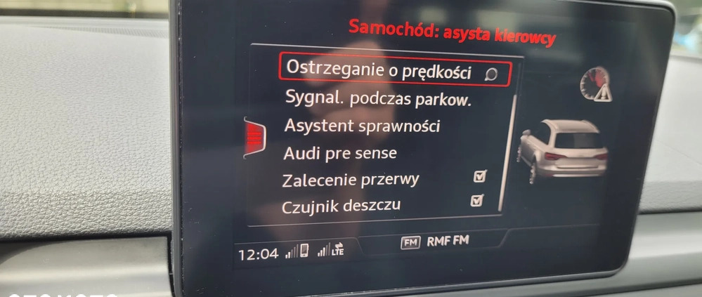 Audi A4 cena 65000 przebieg: 207000, rok produkcji 2016 z Gorlice małe 326